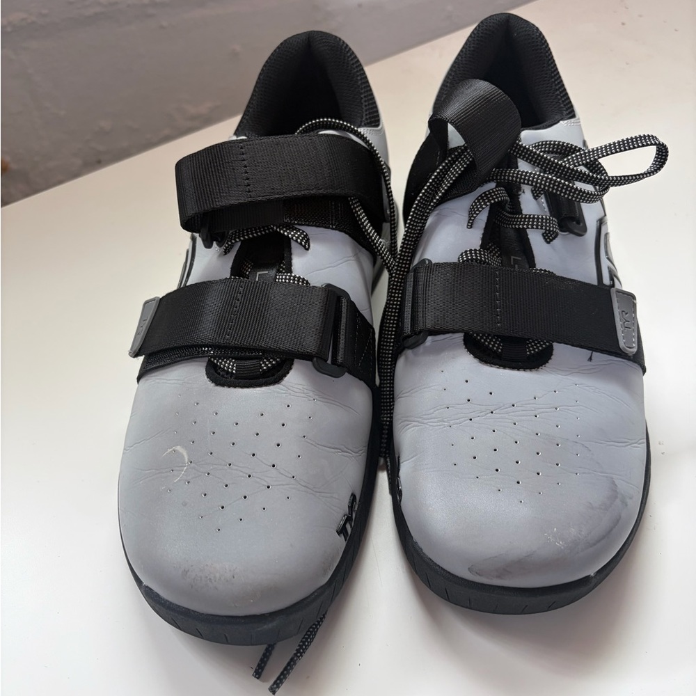 Men’s TYR L1 Barefoot CrossFit Lifters - Size 12 - 3M Grey/Black